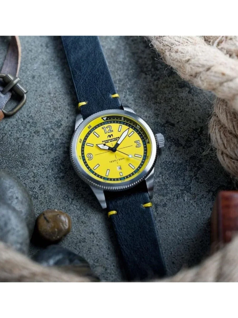 NWT Dominatore Del Mare Aviatore Quartz Men's Watch